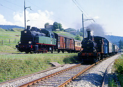 E 4/4 Tkp no 16 «Slask» + E 3/3 no 8511 «Tigerli»