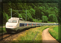 TGV CFF " Ligne du coeur " 112, Lausanne